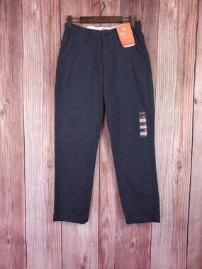 NWT Levis Mens Size Small XX Chino EZ Taper Pants Warm Brushed Stretch Charcoal